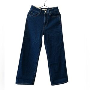 Warp + Weft ICN Cropped Wide Leg Jeans Size 0/25